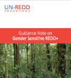 Guidance Note: Gender Sensitive REDD+ cover page